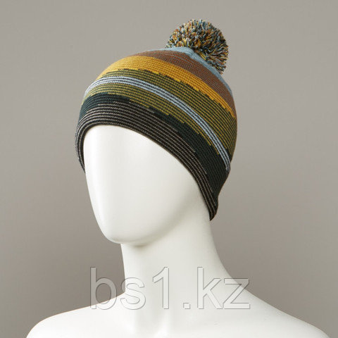 Auction Jacquard Hat With Pom - фото 3 - id-p56508430