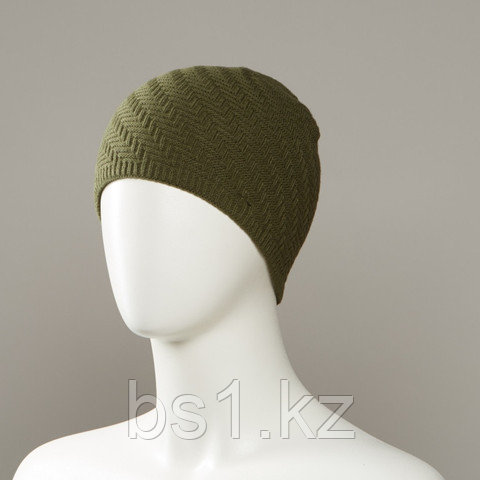 Fray Textured Knit Beanie