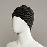 Burr Knit Cuff Beanie, фото 2