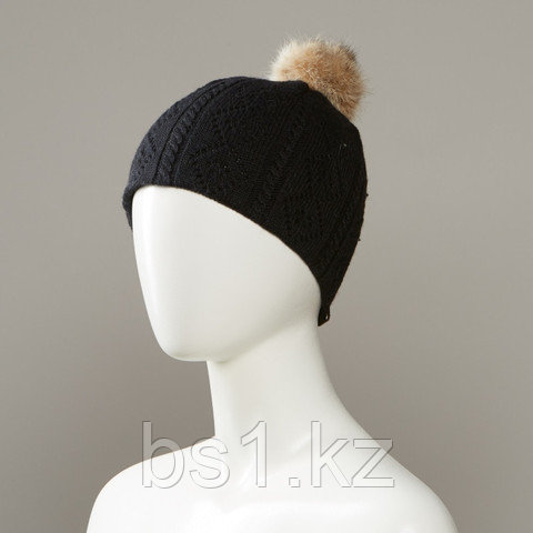 Laurel Knit Hat With Pom