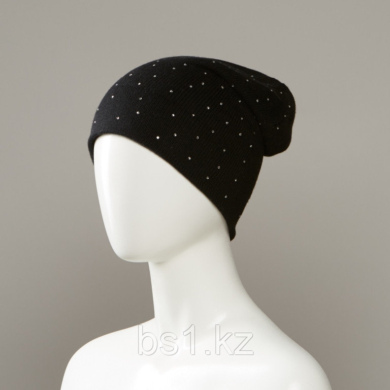 Carmen Slouch Beanie With Rhinestones