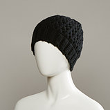 24Carrot Textured Knit Cuff Hat, фото 3