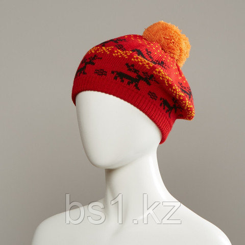 Bokram Jacquard Knit Beret