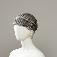 Middle Novelty Knit Visor Hat