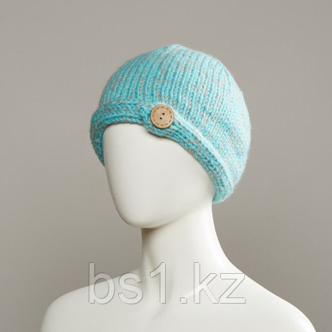 Galaxy Knit Hat With Button