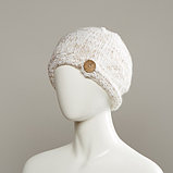 Galaxy Knit Hat With Button, фото 2