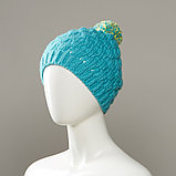 Dunes Textured Knit Hat With Multi-Colour Pom, фото 3