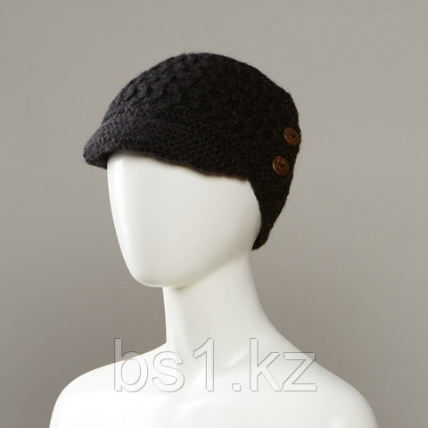 Hone Textured Soft Brimmed Visor Hat With Buttons - фото 2 - id-p56512635