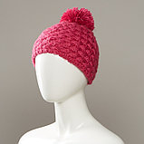 Kalamata Textured Knit Hat With Pom, фото 2