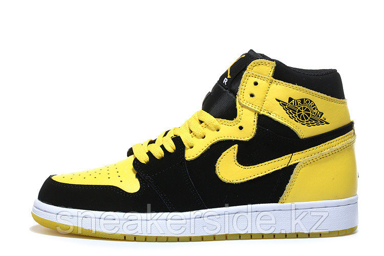 Кожаные кроссовки Air Jordan 1 Retro "Bruce Lee" (40-46) - фото 5 - id-p56516839