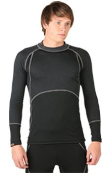 HEATR® Body-Mapped Long Sleeve Base Layer Shirt