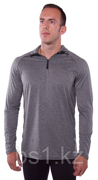 Heather Gray 1/4 Zip Shirt - фото 1 - id-p56508846