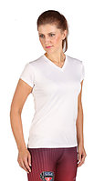 Microtech™ Women's Loose Fit Short Sleeve V-Neck Shirt