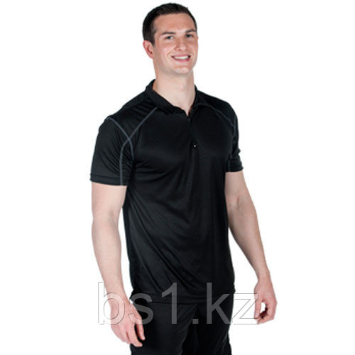 Спортивная майка Microtech™ Loose Fit 1/4 Zip Polo Shirt