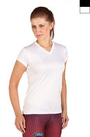 Спортивная майка Microtech Women's Loose Fit Short Sleeve V-Neck Shirt