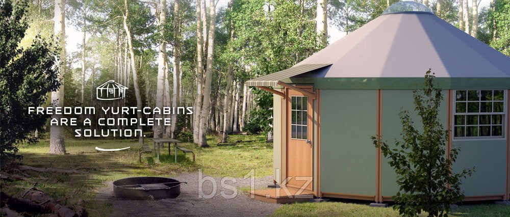 Freedom Yurt Cabin 12-Side - фото 3 - id-p56513480