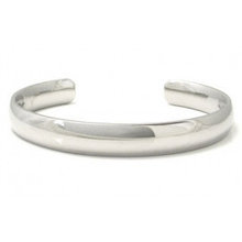 Titanium 10MM High Polish Dome Cuff Bangle