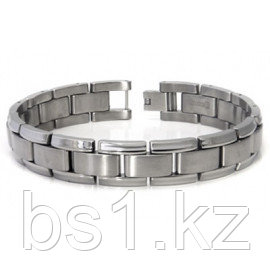 Titanium Men's Two Tone Bracelet