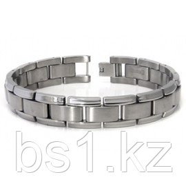 Titanium Men's Two Tone Bracelet - фото 1 - id-p56509471