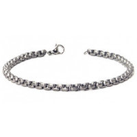 Titanium 4MM Box Link Bracelet