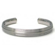Titanium 10MM Two Tone Cuff Bangle