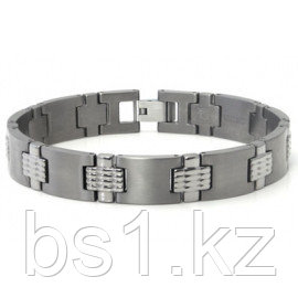 Titanium Men's Bracelet w/ Mesh Designs