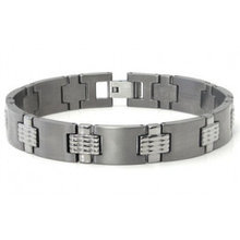 Titanium Men's Bracelet w/ Mesh Designs