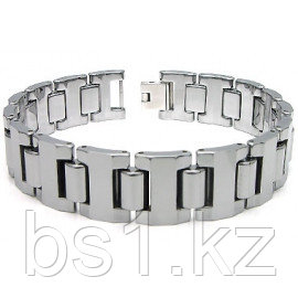 GLADIATER Tungsten Carbide Men's Link Bracelet