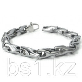 Katamie Tungsten Carbide Wheat Link Bracelet