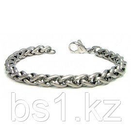 Titanium 7MM Wheat Link Bracelet