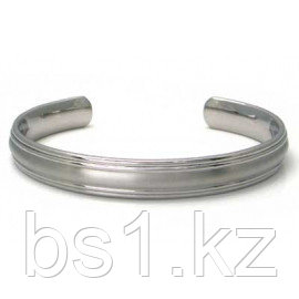Titanium 10MM Two Tone Cuff Bangle