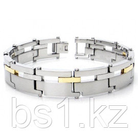 Dolan Bullock MELBOURNE Steel & 18K Gold Bracelet