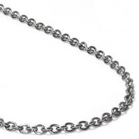 Titanium 3MM Rolo Necklace Chain