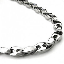 Titanium Men's 7MM Link Necklace Chain
