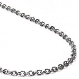 Titanium 3MM Rolo Necklace Chain