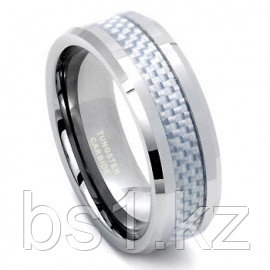 INGVAR Tungsten Carbide Carbon Fiber Ring
