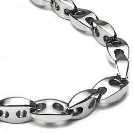 Titanium Men's 10MM Link Necklace Chain - фото 1 - id-p56513888