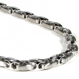 Nitrogen Stainless Steel Men's Link Necklace Chain - фото 1 - id-p56513890
