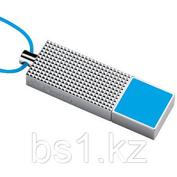 ST Dupont 2GB USB Blue Lacqer Flash Drive Key