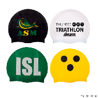 Шапочка для плавания 3009 PRINTED SILICONE CAP