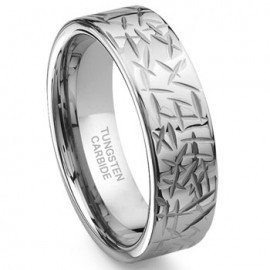 ARMOR Tungsten Carbide Wedding Band Ring