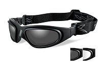 Очки для прыжков с парашютом SG-1 GREY/CLEAR/MATTE BLACK FRAME