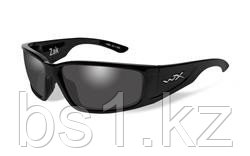 Очки солнцезащитные ZAK POL BLUE MIRROR LENS/GLOSS BLACK FRAME