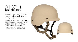 Баллистический шлем AEX10 BALLISTIC HELMET