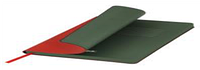 Ежедневник недатированный, Portobello Trend, River side, 145х210, 256 стр, Красный/Зеленый