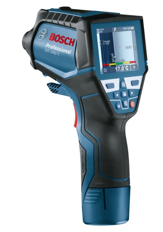 Профессиональный термометр инфракрасный (пирометр) Bosch GIS 1000C (-40 °C +1000 °C) . Внесён в реестр РК