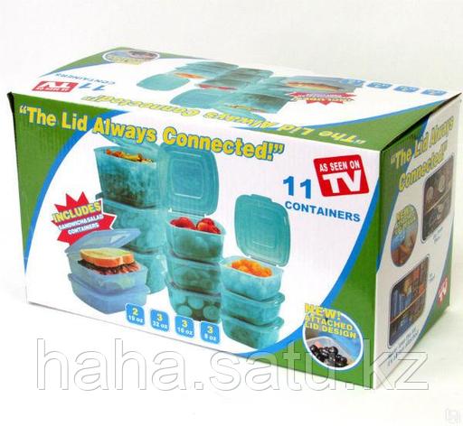 Нинбо Контейнеры для продуктов 11 контейнеров The Lid Always Connected, фото 2