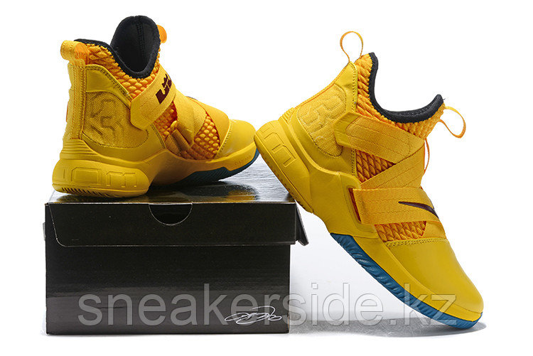 Кроссовки Nikе Lebron Zoom Soldier 12 (XII) "Knight Yellow" (40-46) - фото 6 - id-p56549580