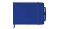 Блокнот A5 с Обложкой из Картона, Синий
