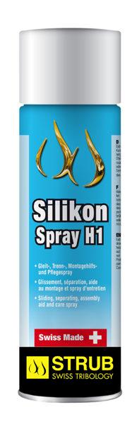 Силиконовый спрей с пищевым допуском STRUB SILIKON SPRAY H1
